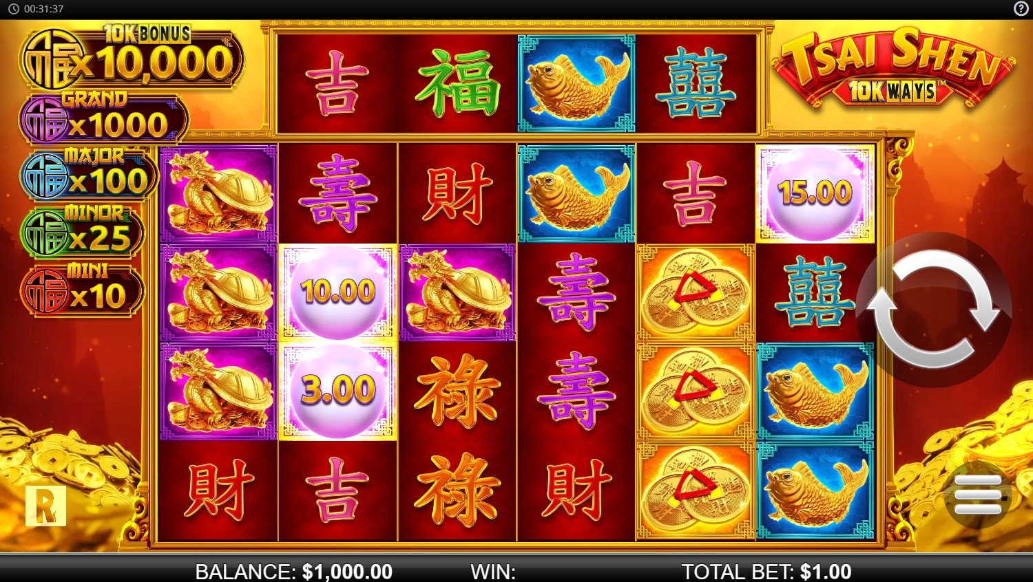Tsai Shen 10K Ways