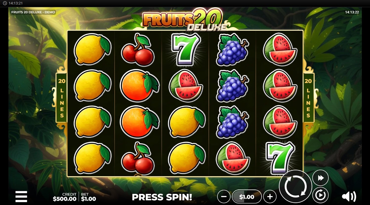 Fruits 20 Deluxe