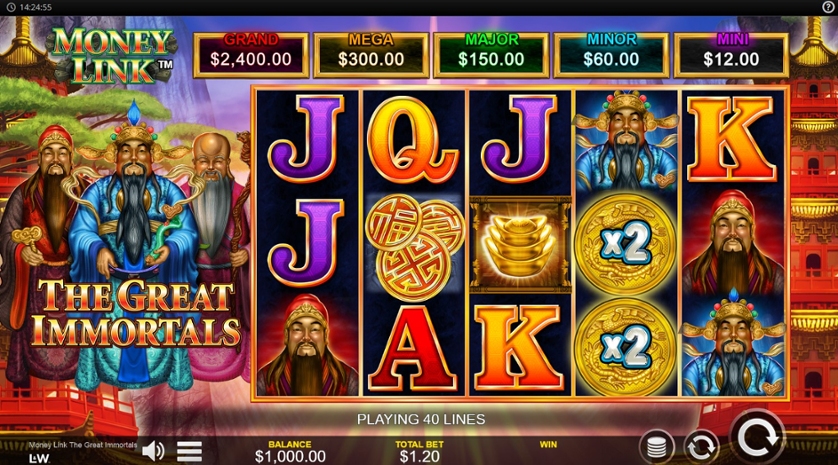 Money Link The Great Immortals