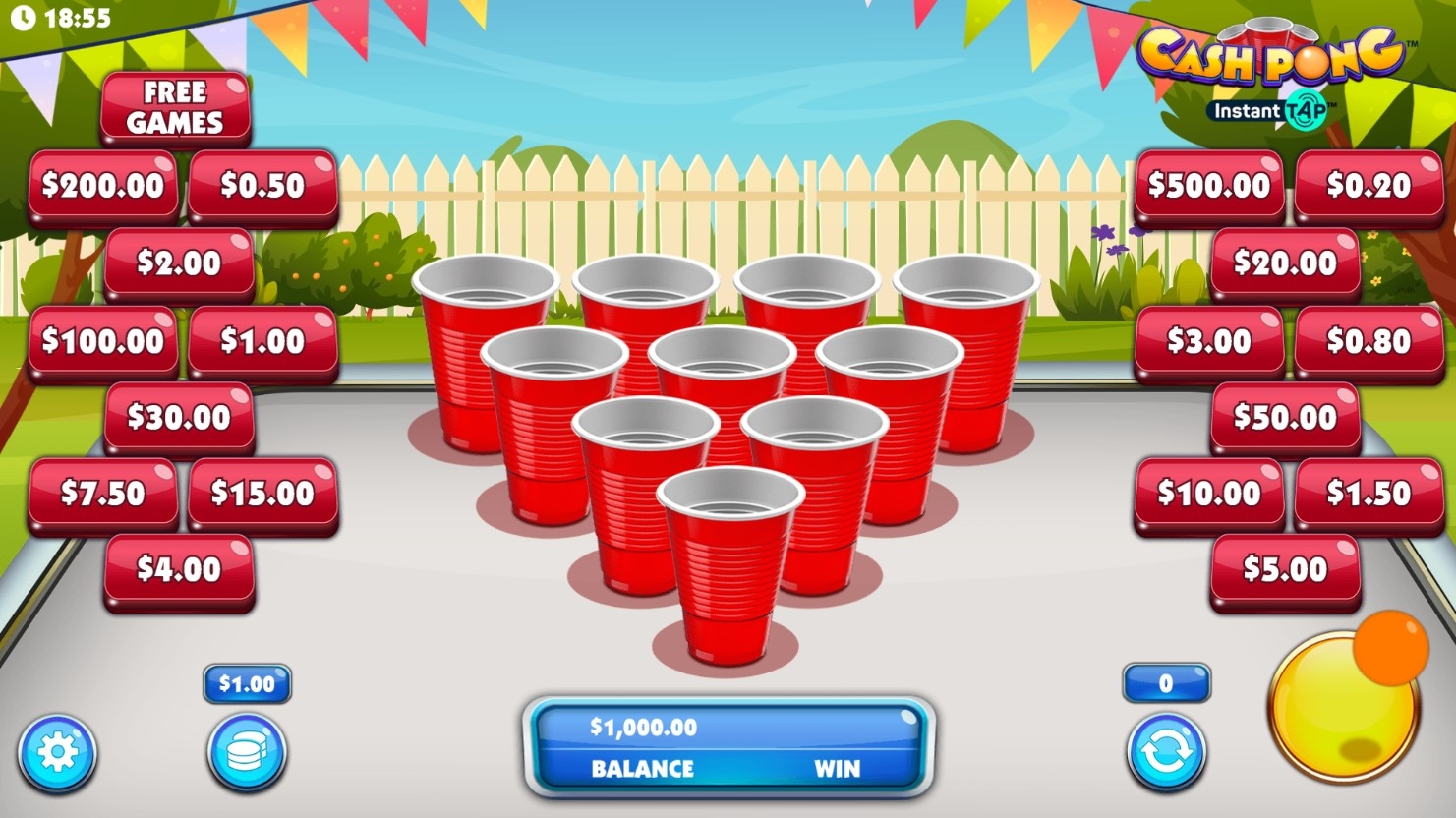 Cash Pong