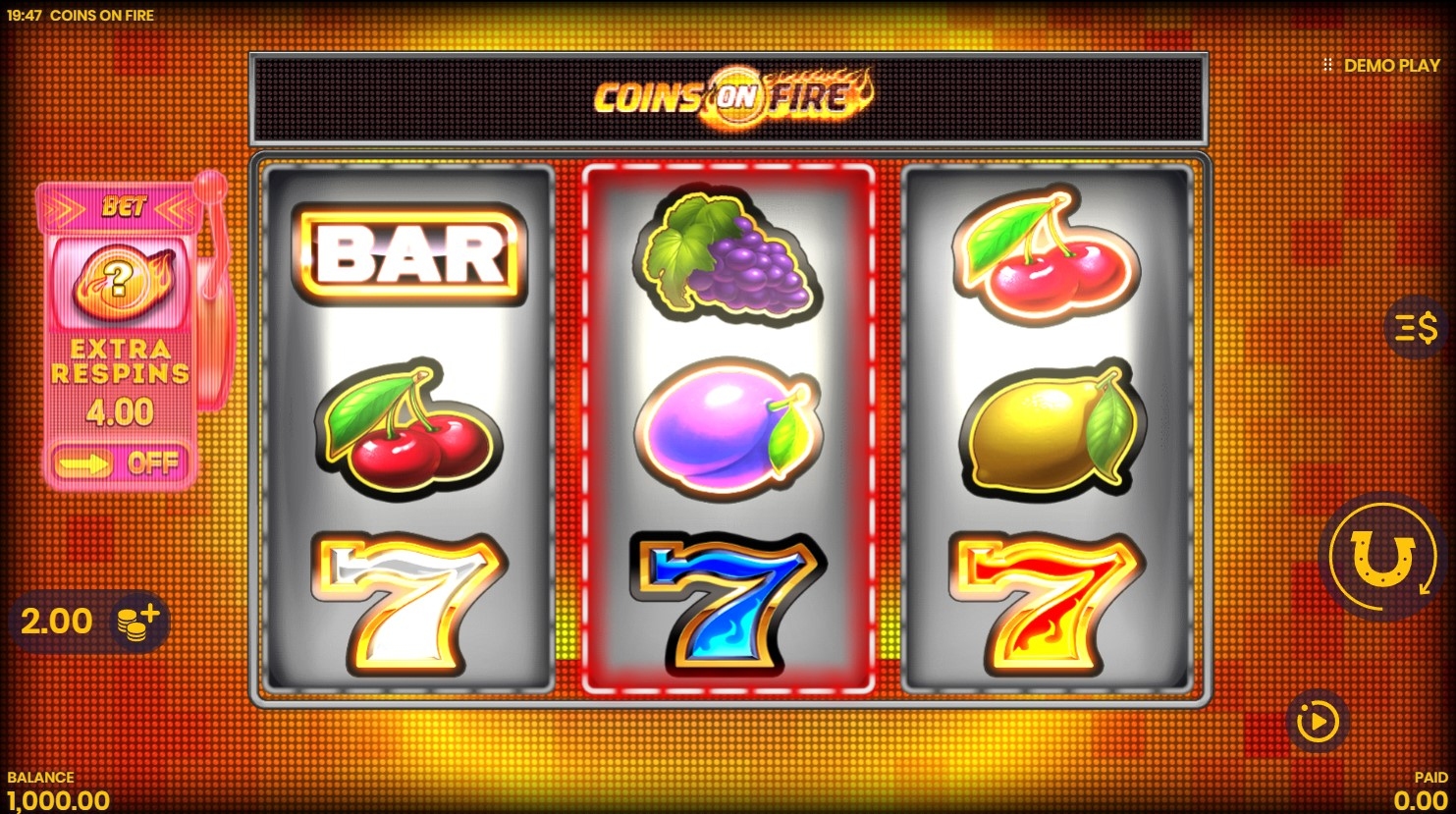 Coins on Fire