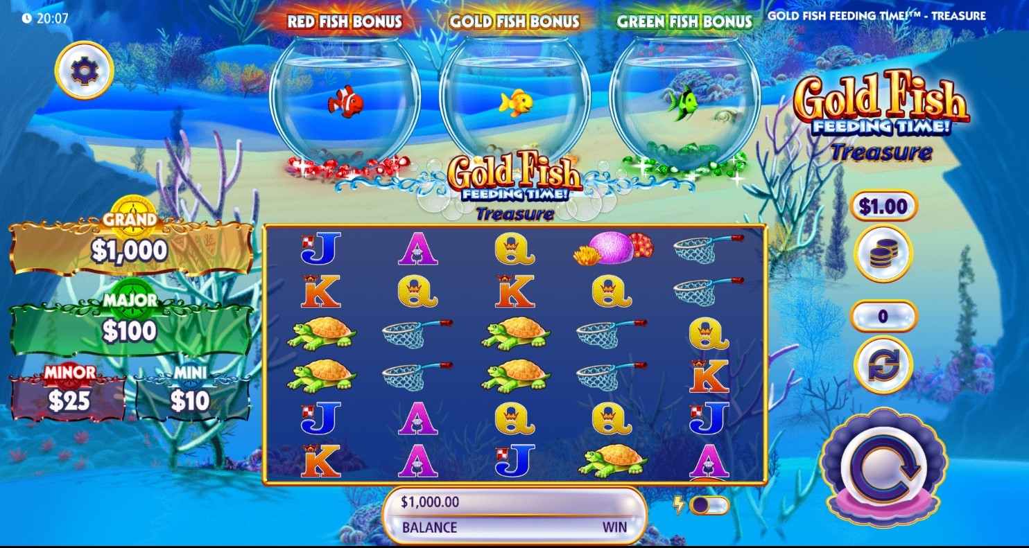 Gold Fish Feeding Time Treasure