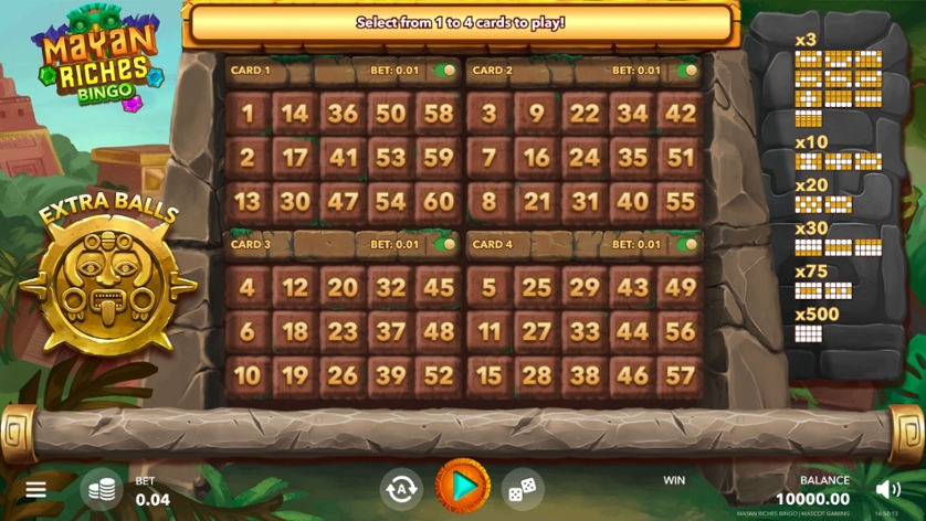 Mayan Riches: Bingo!