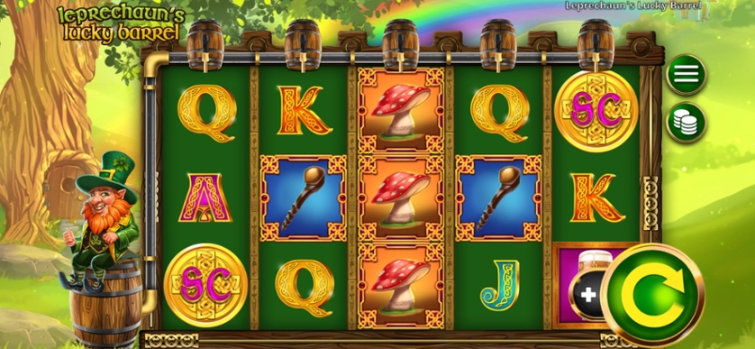 Leprechauns Lucky Barrel