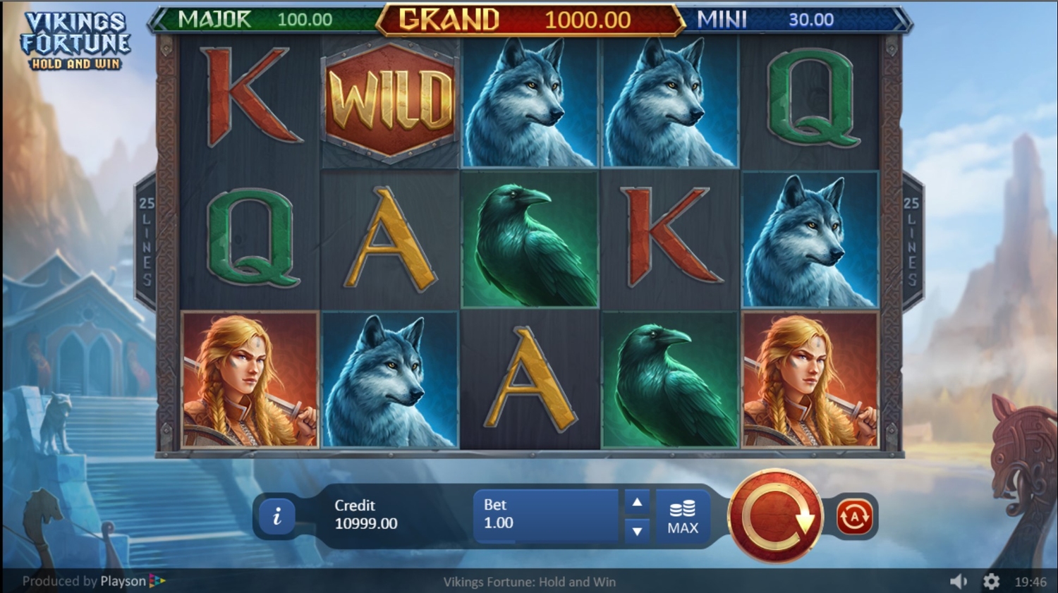 Vikings Fortune Hold and Win