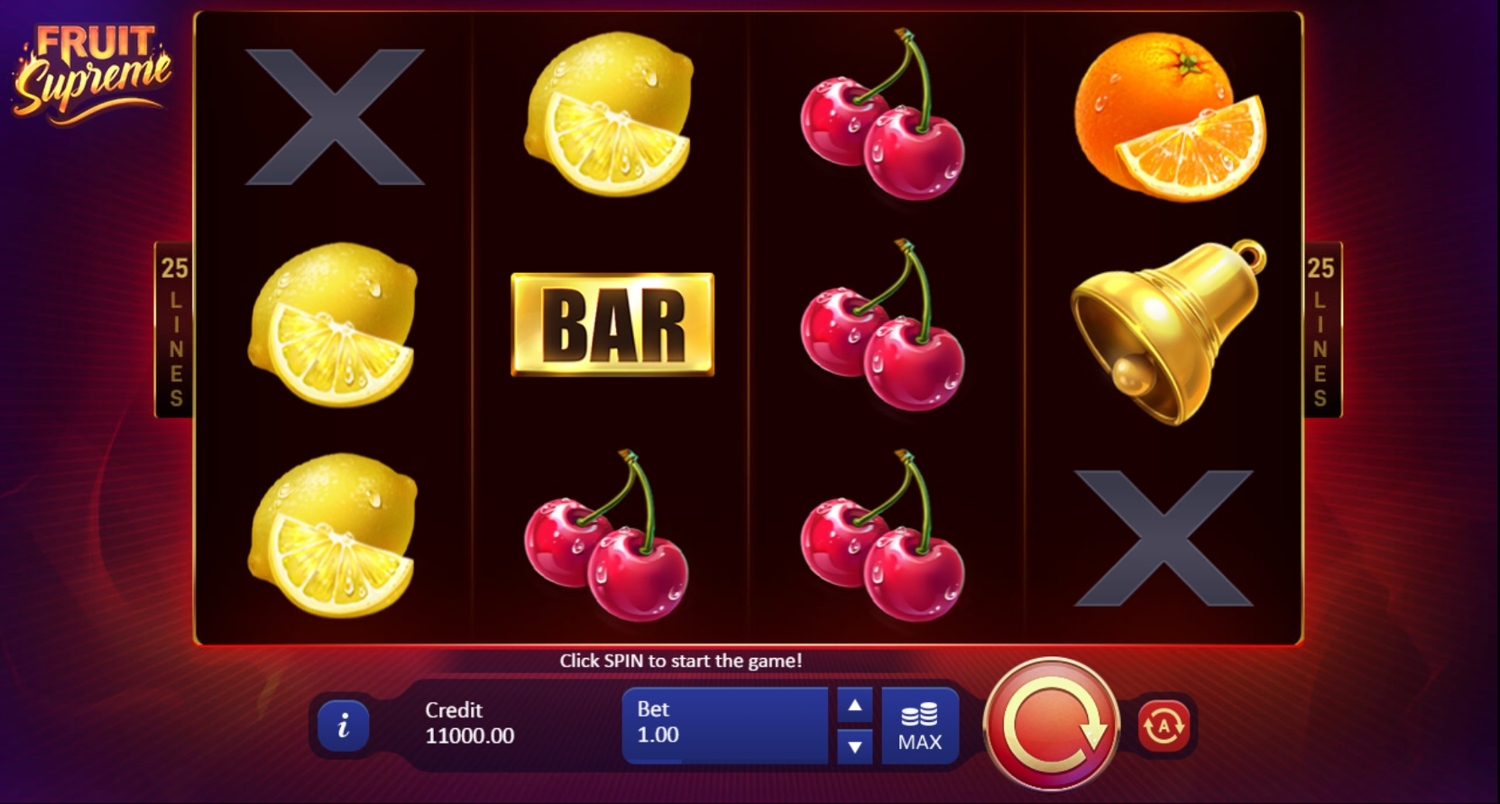 Fruit Supreme: 25 Lines