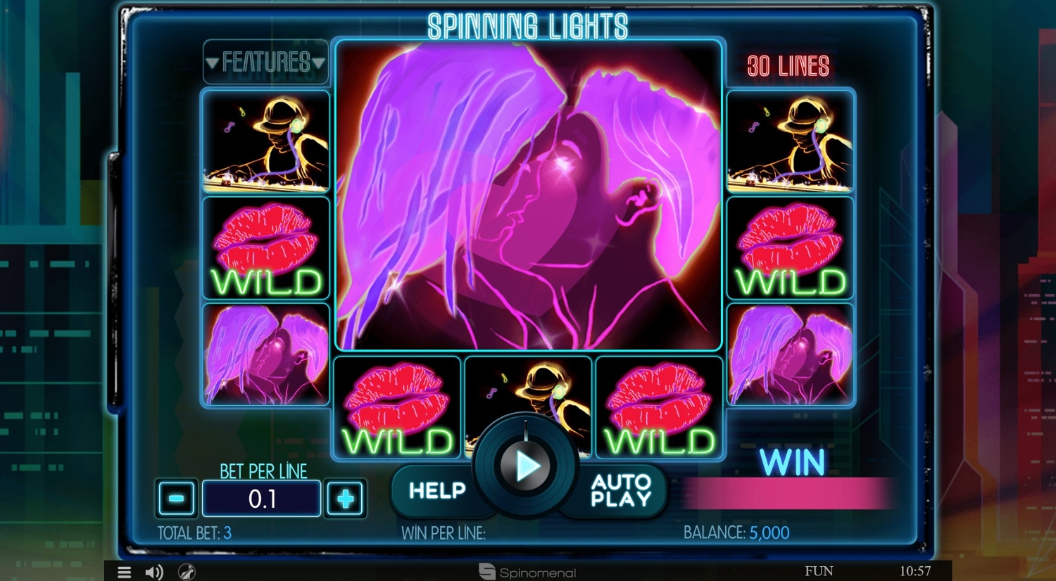 Spinning Lights