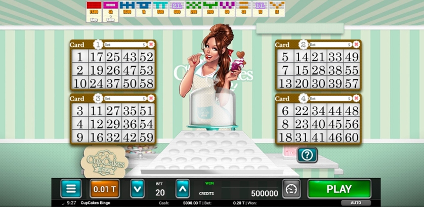 Cupcakes Bingo