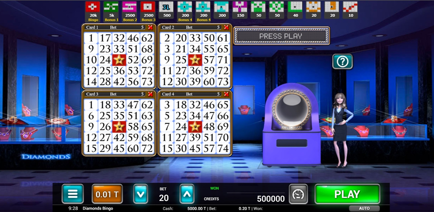 Diamonds Bingo