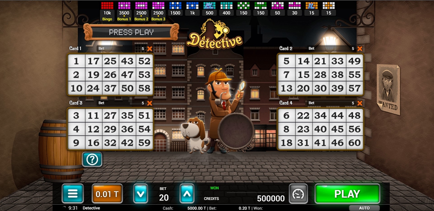 Detective Bingo