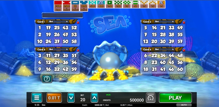Sea Bingo