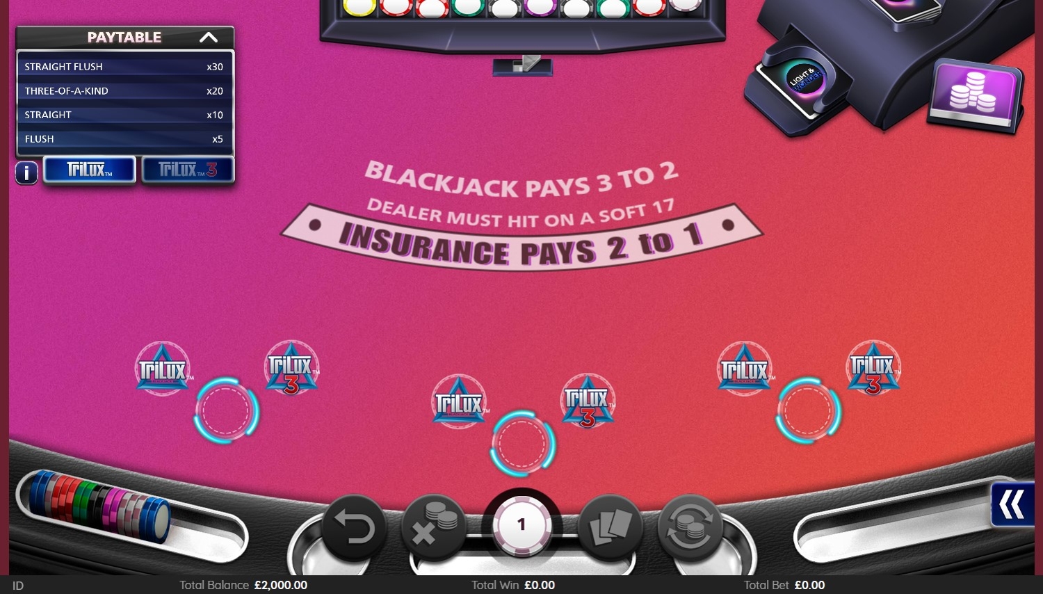 Blackjack Trilux