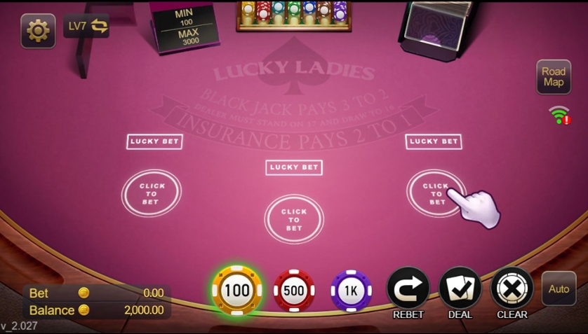 Blackjack Lucky Ladies