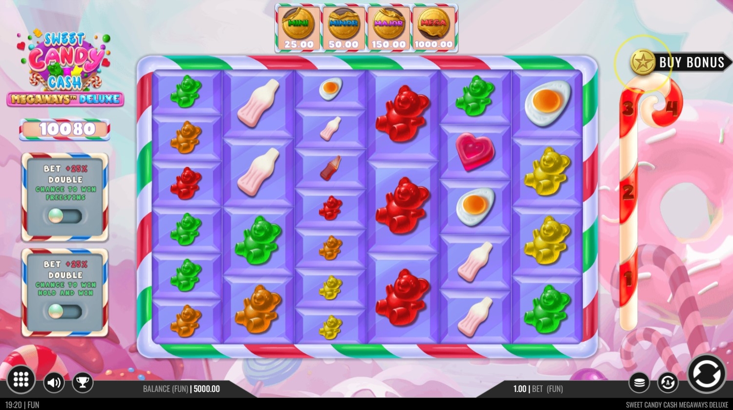 Sweet Candy Cash Megaways Delux