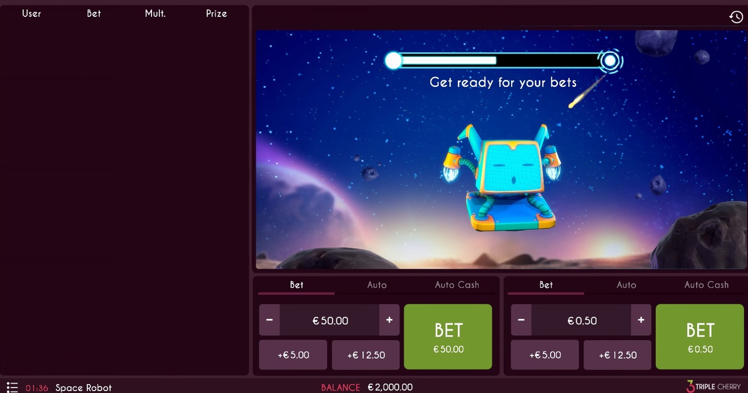 Space Robot – Crash Game