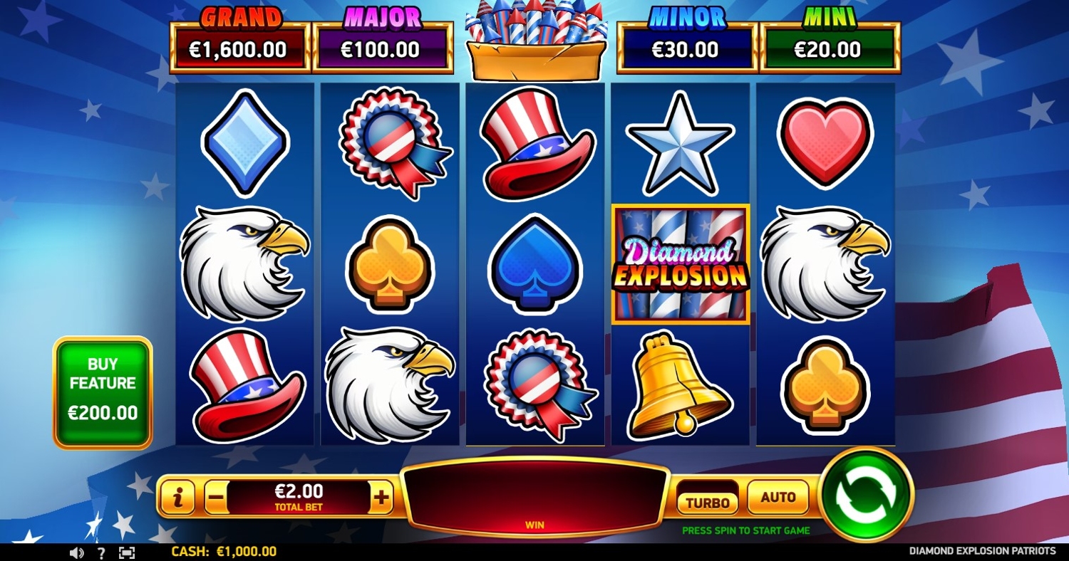 Diamond Explosion Patriots