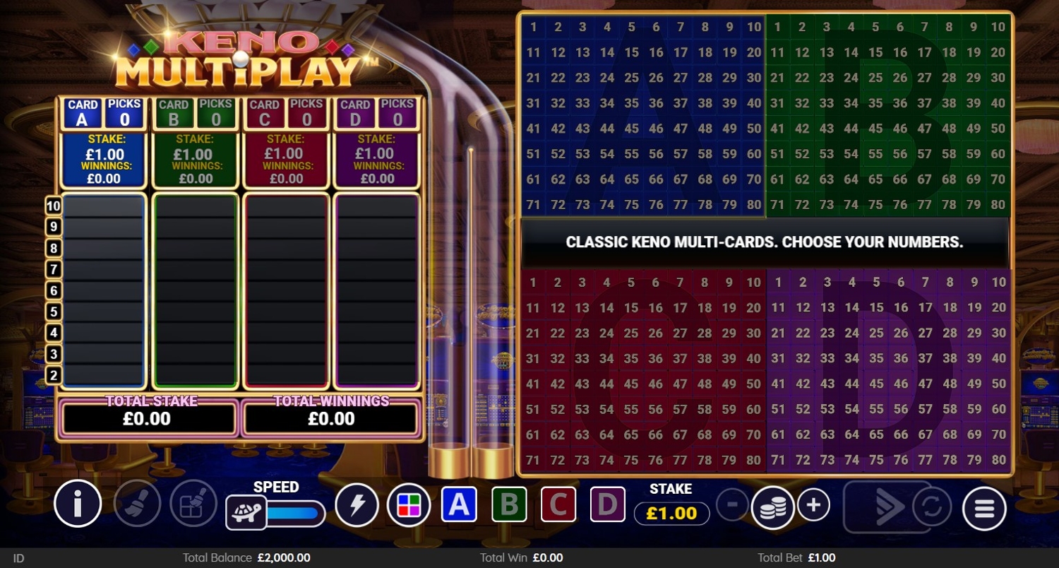 Keno Multiplay