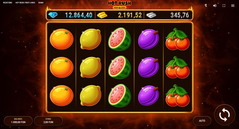 Hot Rush Fruit Lines
