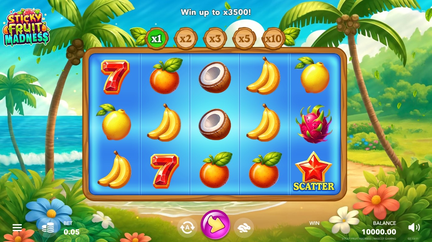 Sticky Fruit Madness