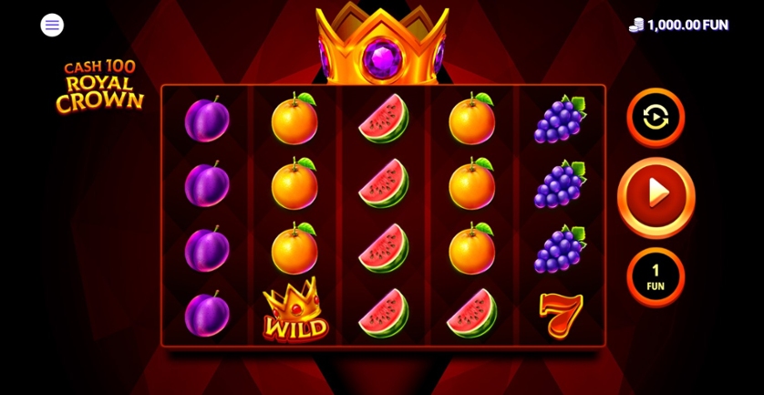 Cash 100 Royal Crown