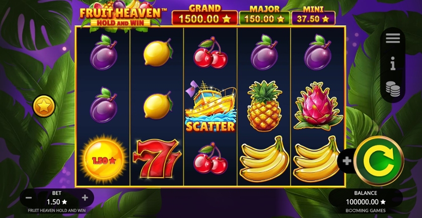 Fruit Heaven Hold and Win