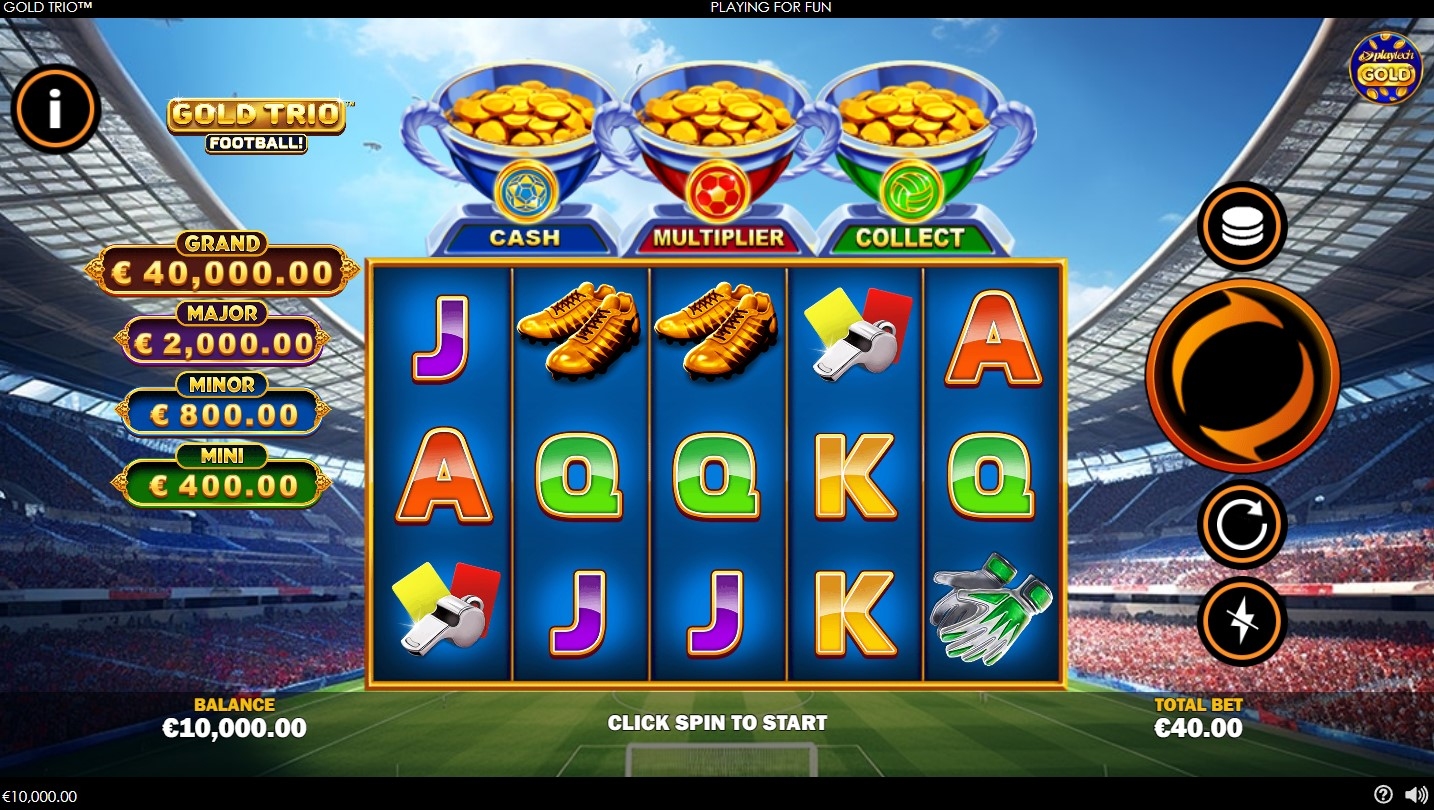 Gold Trio: Football!