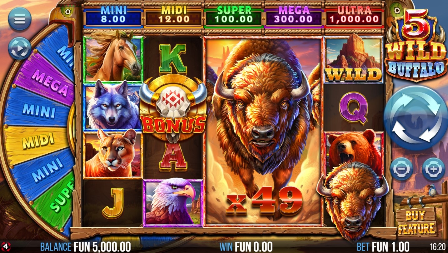 5 Wild Buffalo