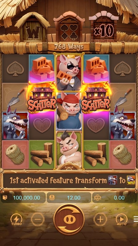 Three Crazy Piggies