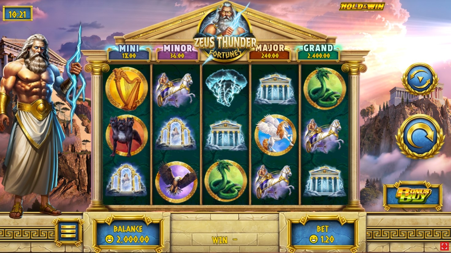 Zeus Thunder Fortunes
