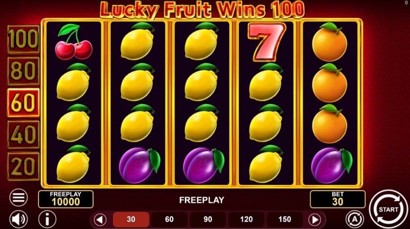 Lucky Fruit Wins 100