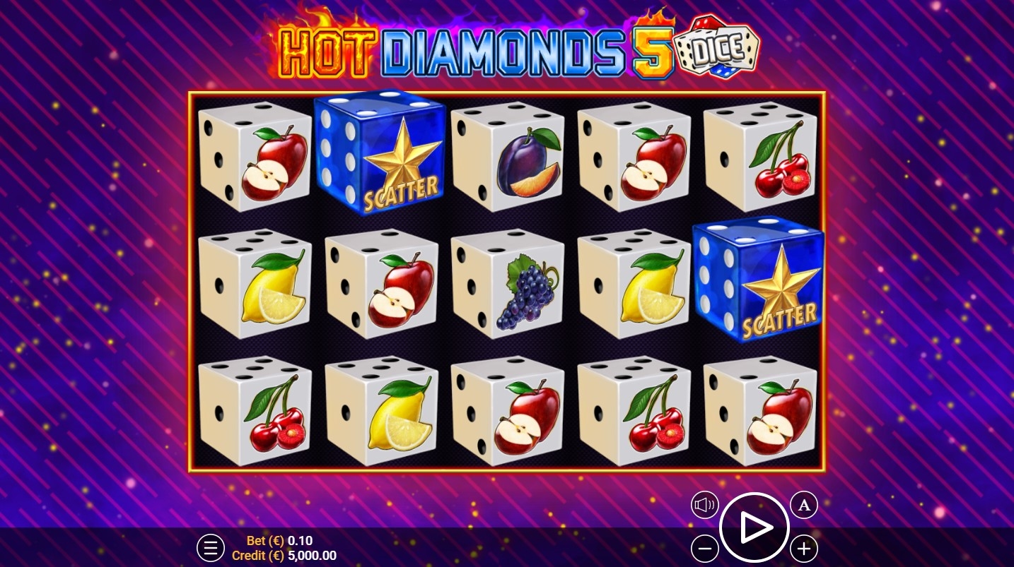 Hot Diamonds 5 Dice