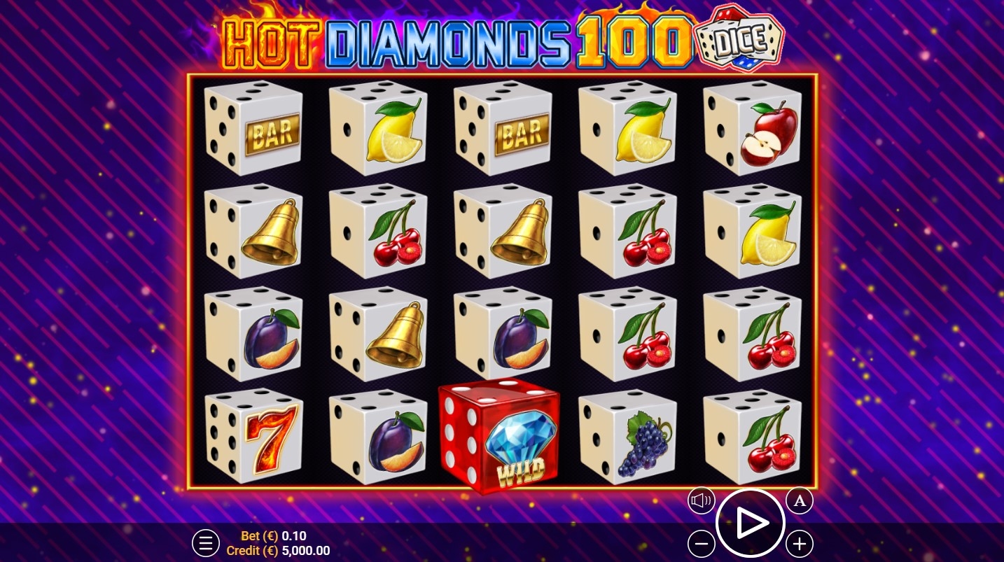 Hot Diamonds 100 Dice