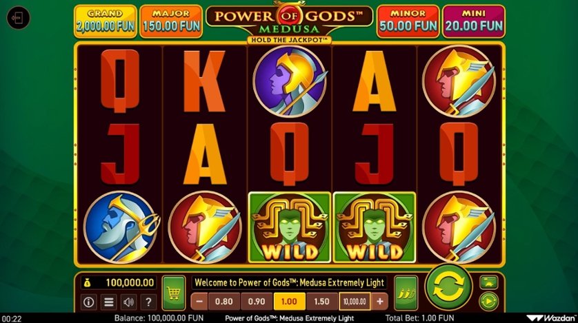 Power of Gods: Medusa Extremely Light