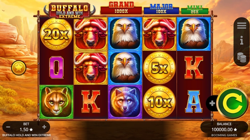 Buffalo Hold and Win Extreme