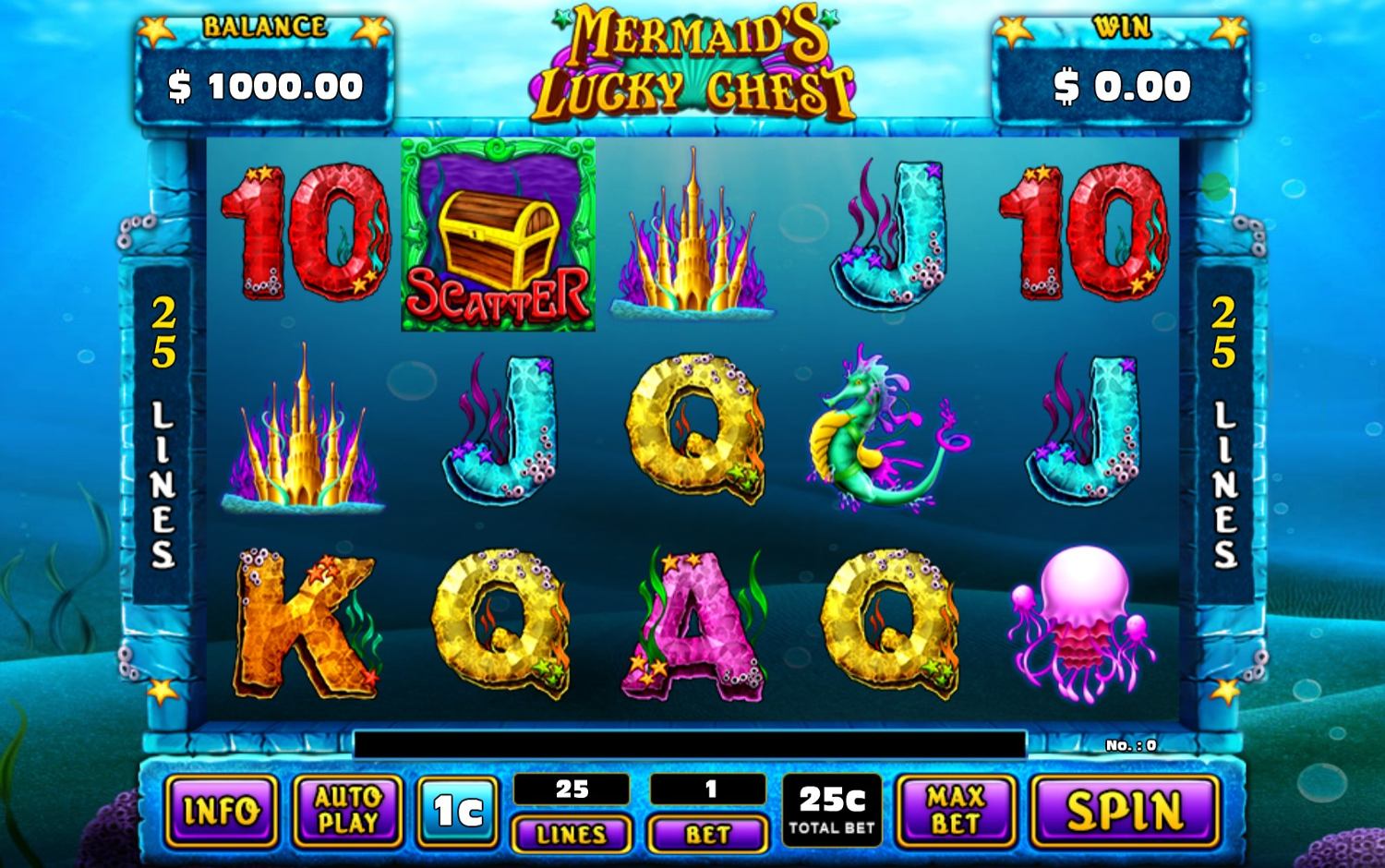 Mermaid's Lucky Chest